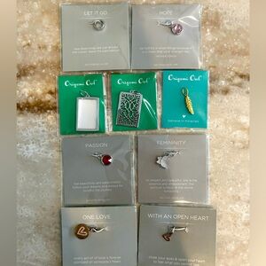 LOT origami owl pendants